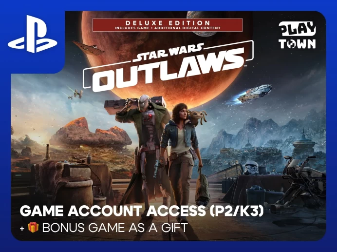 Star Wars Outlaws Deluxe Edition - PS4 PS5 - P2 (K3)