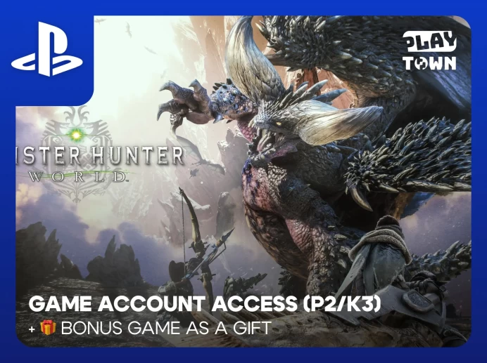 Monster Hunter World - PS4 PS5 - P2 (K3)