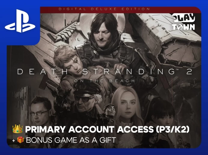 DEATH STRANDING 2: ON THE BEACH Digital Deluxe Edition - PS4 PS5 - P3 (K2)