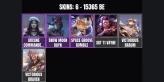 [SEA] SILVER II ✅ 6 skins ⚡ 55 champions ⭐ 15365 BE ✨ Level 43 ✅ Arcane Commander Caitlyn ⚡ Snow Moon Kayn ⭐ Space Groove Rumble ✨ SKT T1 Vayne