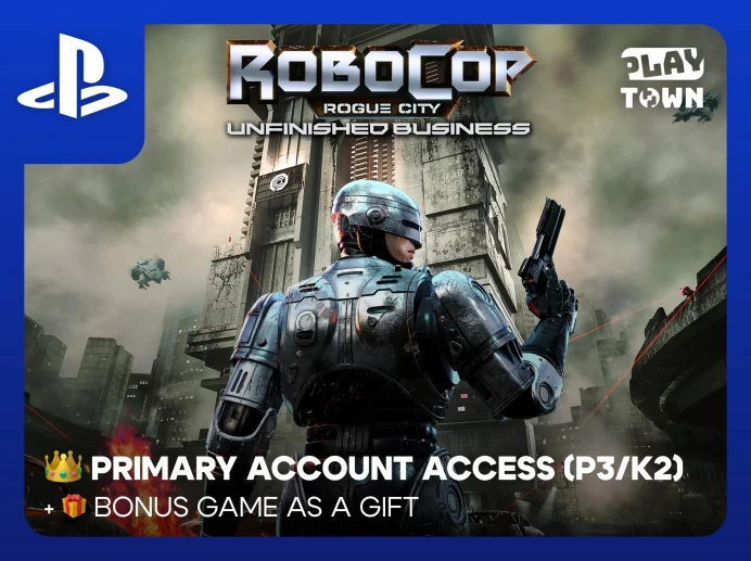 RoboCop: Rogue City - Unfinished Business - PS4 PS5 - P3 (K2)