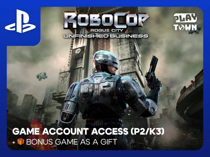 RoboCop: Rogue City - Unfinished Business - PS4 PS5 - P2 (K3)