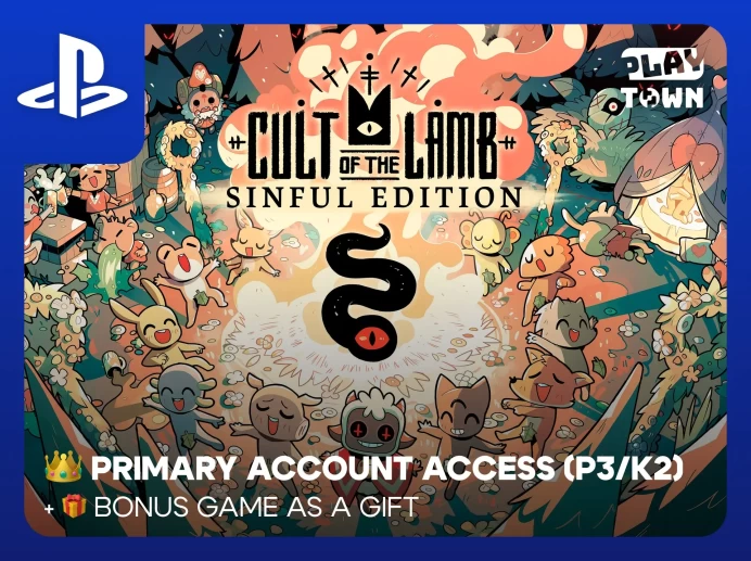 Cult of the Lamb: Sinful Edition - PS4 PS5 - P3 (K2)