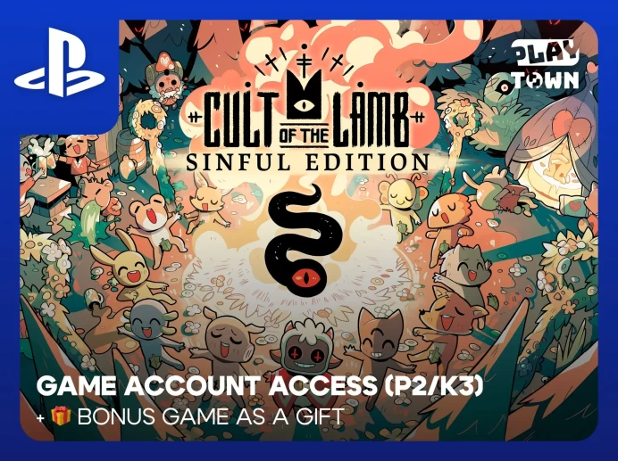 Cult of the Lamb: Sinful Edition - PS4 PS5 - P2 (K3)