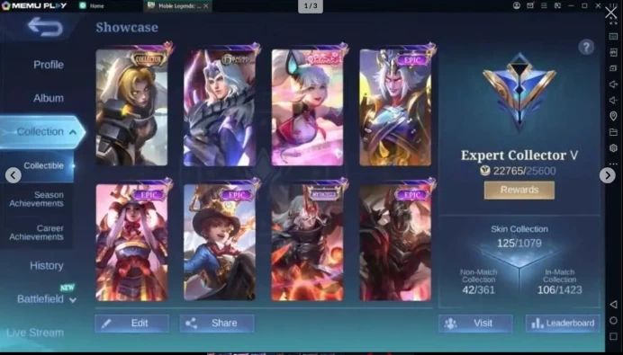 297R | Warioress Paragon Natalia, Heart Afloat Fanny | 125 Skins