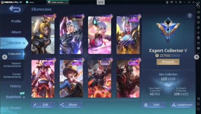 297R | Warioress Paragon Natalia, Heart Afloat Fanny | 125 Skins