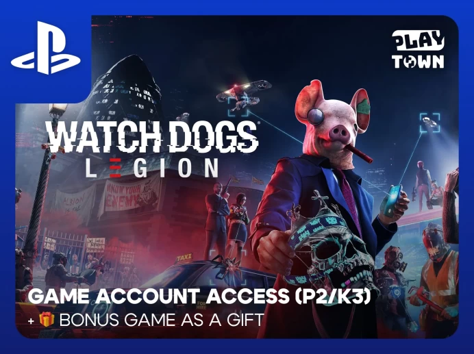 Watch Dogs Legion - PS4 PS5 - P2 (K3)