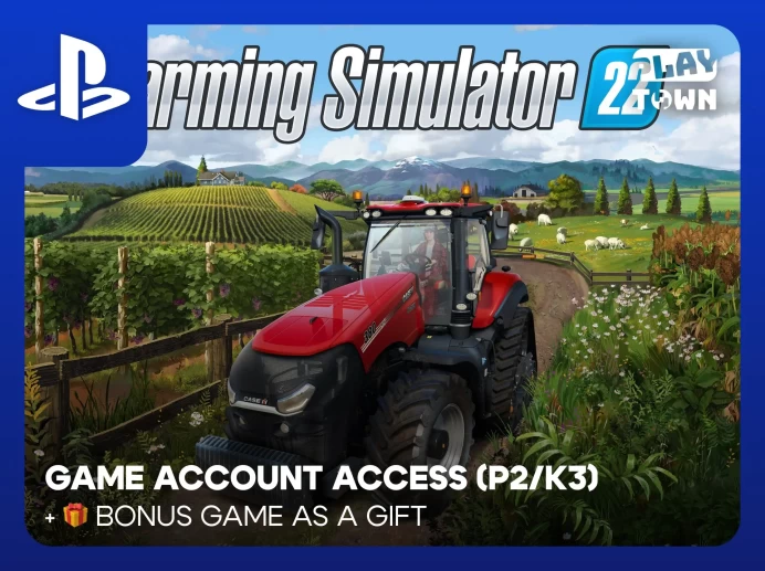 Farming Simulator 22 - PS4 PS5 - P2 (K3)