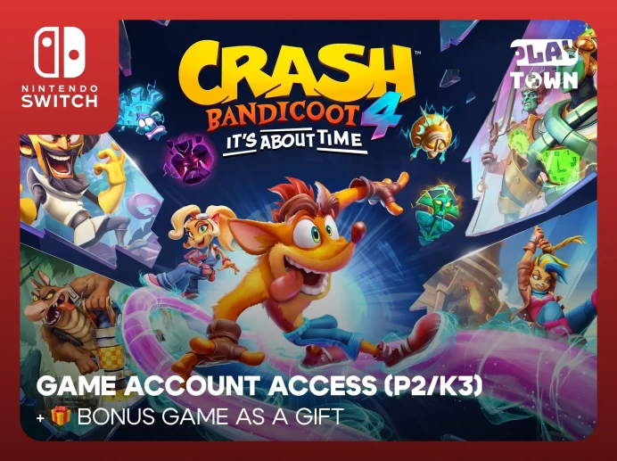 Crash Bandicoot 4: It's About Time - Nintendo Switch 1 / 2