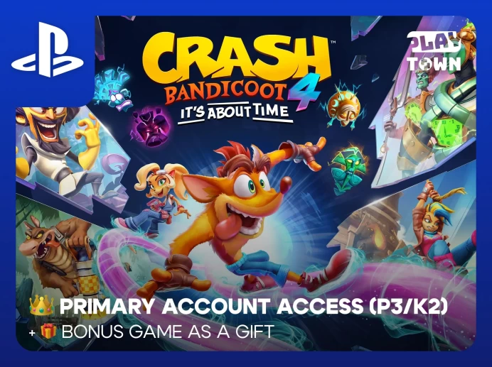 Crash Bandicoot 4: It's About Time - PS4 PS5 - P3 (K2)