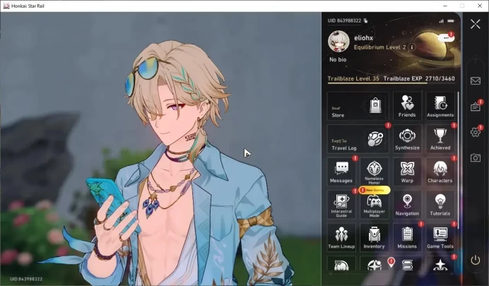 ASIA|TL 35|2 Limited| Aventurine Waveflair,Archer +1 Standard Character (Gepard)|The Xianzhou Luofu|Male MC|TakeMail|HSR9001
