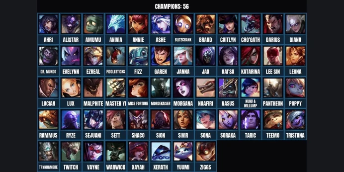 [EUNE] 56 champions ✅ 2045 BE ⚡ Level 24 ⭐ Annie ✨ Fiddlesticks ✅ Master Yi ⚡ Alistar ⭐ Ryze ✨ Sion ✅ Sivir ⚡ Soraka ⭐ Teemo ✨ Tristana