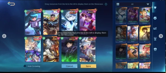 SL056|Lvl 57|EXALTED II|316 SKIN|3 KOF|2 SANRIO|MEGUMI JJK|SELENA ZENITH|KILLUA HXH|NARUTO LUKAS|2 COLLECTOR|AAMON SOULVESSEL|GUIN ASPIRANTS|ERE