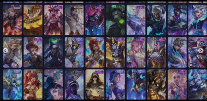 HIGH WIN RATE ALL GAMES 78% + LEGEND ALUCARD + KOF GUSION CHOU + GENERAL KAI THAMUZ + LUKAS NARUTO + PRIME CLAUDE + 6 LUCKYBOX FANNY GATOTKACA C