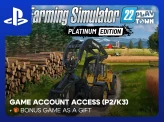Farming Simulator 22: Platinum Edition - PS4 PS5 - P2 (K3)