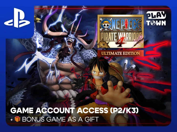ONE PIECE: PIRATE WARRIORS 4 Ultimate Edition - PS4 PS5 - P2 (K3)