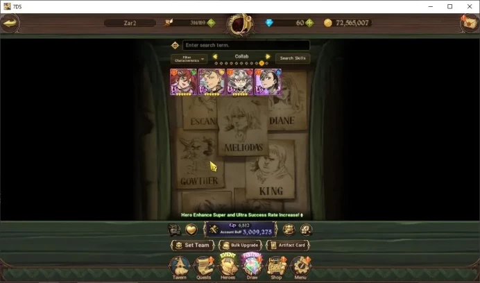 GLOBAL|3M CC|6 LR, 11 UR +Collab Gachia|NMeli,LMeli2/6,PBrunhild,Helbram,P Eli,Zeldris,Meresca,EliMeli2/6 Etc|CodeOnly|SDS5259