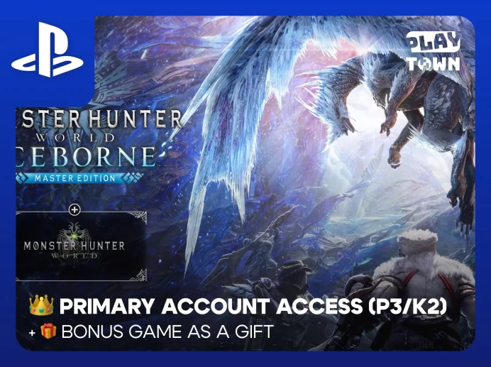 Monster Hunter World: Iceborne Master Edition - PS4 PS5 - P3 (K2)