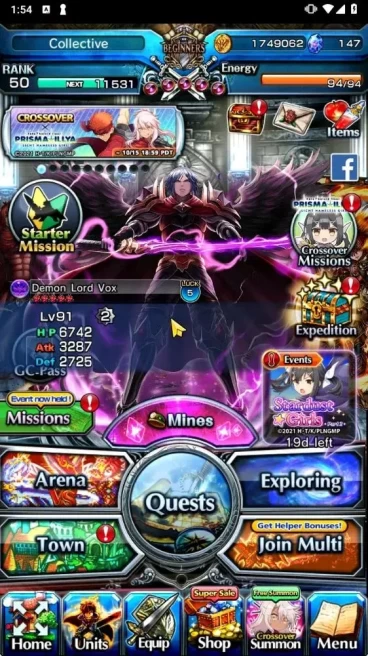 Global | Rank 50 | 2 Ascend: Buccaner Captain Azel ,Demon Lord Vox | Detail Check SS GS365B