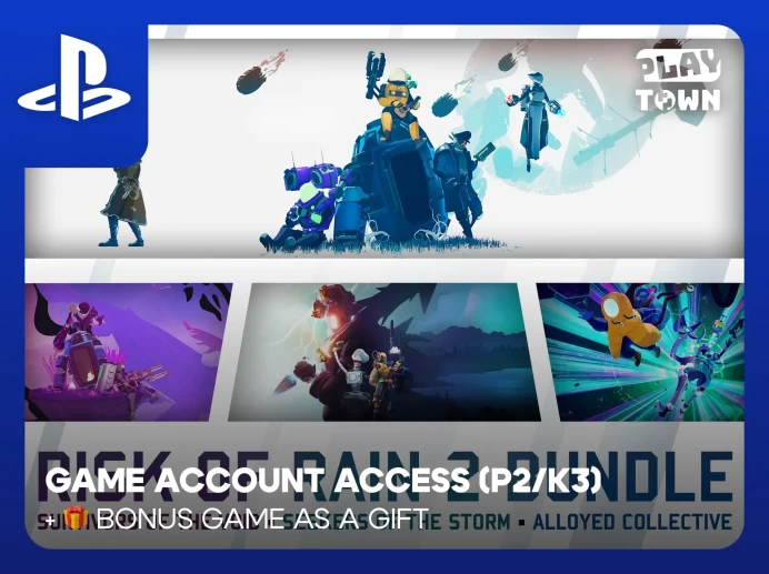 Risk of Rain 2 + Survivors of the Void + Seekers of the Storm + Alloyed Collective Bundle - PS4 PS5 - P2 (K3)
