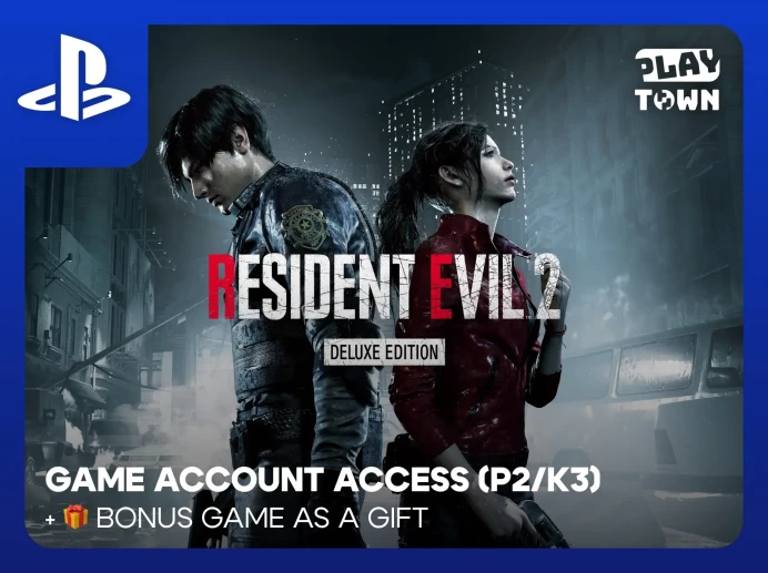 RESIDENT EVIL 2 Deluxe Edition - PS4 PS5 - P2 (K3)
