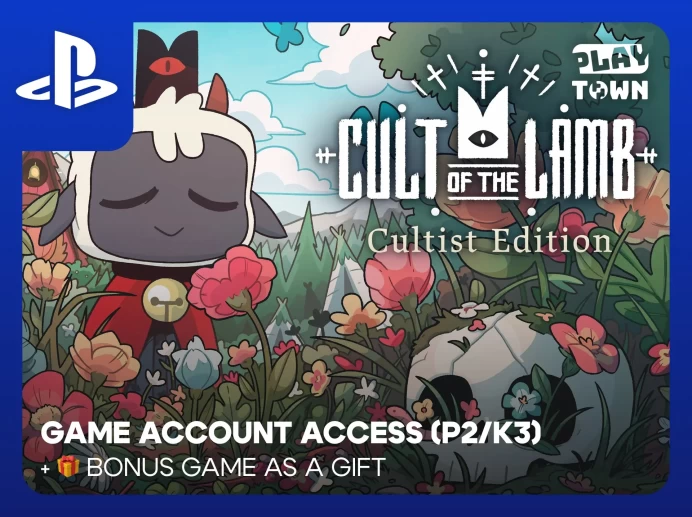 Cult of the Lamb: Cultist Edition - PS4 PS5 - P2 (K3)