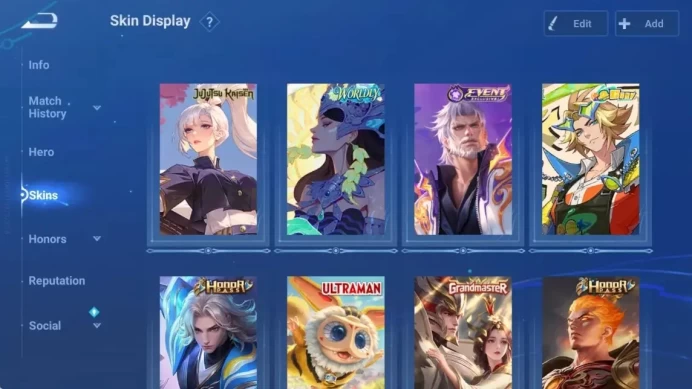 Global|114H 91S|Minion: Camping Recruit|6 Legend|KIC Luna|1 AOT|1 JJK|1 Ultraman|1 Worldly|1 Event Exclusive|Check SS HOK946B