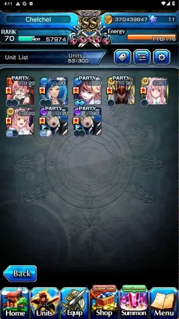 Global | Rimuru 2xTW | Milim TW L120 | Rank 70 | 08 Ascend | Check SS | Detail Check SS GS299B