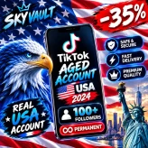 ( Aged 2024 ) USA / United States of America | up to 100+ Real Permanent followers | buy 1 and get 1 FREE | Never Banned | INSTANT-DELIVERY