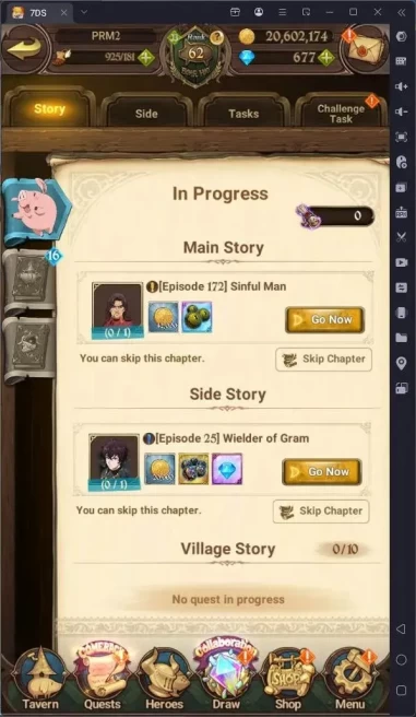 Global | 2.92M Power | 677 DM | 27 LS | UR Menor 1/6, KOP Tristan 1/6, DKM 2/6 |Collab Gachiakuta|Log TF Code|Check SS 7DS674B