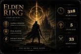 [STEAM] Elden Ring Account | 328 HOURS | 33 BONUS GAMES | STEAM LVL 5 | Global Region | Full Access | Instant Delivery