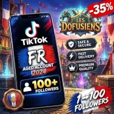 France TikTok Account (2024 Aged) | up to 100+ Real Followers | BUY 1 GET 1 FREE | 100% Clean & Safe | Instant Delivery