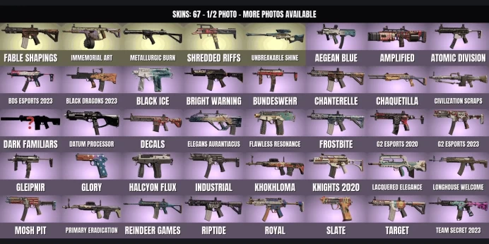 [PC + XB + PSN] ✅【73 SKINS】✅【62 Operators】 ✅ LVL 70 ✅ READY RANKED ✅ FULL GAME ✅ IMMEMORIAL ART, FABLE SHAPINGS, METALLURGIC BURN ⚡