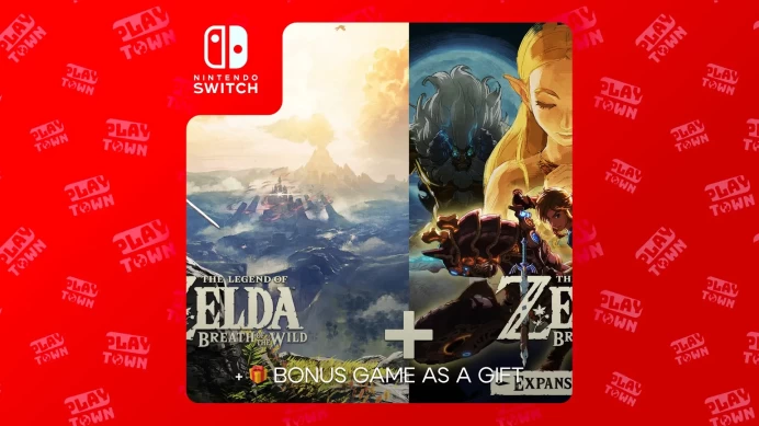 The Legend of Zelda: Breath of the Wild and The Legend of Zelda: Breath of the Wild Expansion Pass Bundle - Nintendo Switch 1 / 2