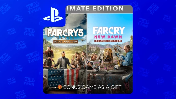 Far Cry 5 + Far Cry New Dawn Ultimate Edition - PS4 PS5 - P2 (K3)