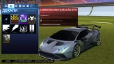 RL1120 // /LAMBORGHINI HURACAN STO/ /DOJA DRIVER + THRONE OF THORNS DECALS/ /SKY BLUE DOMINUS/ ANODIZED CRISTIANO
