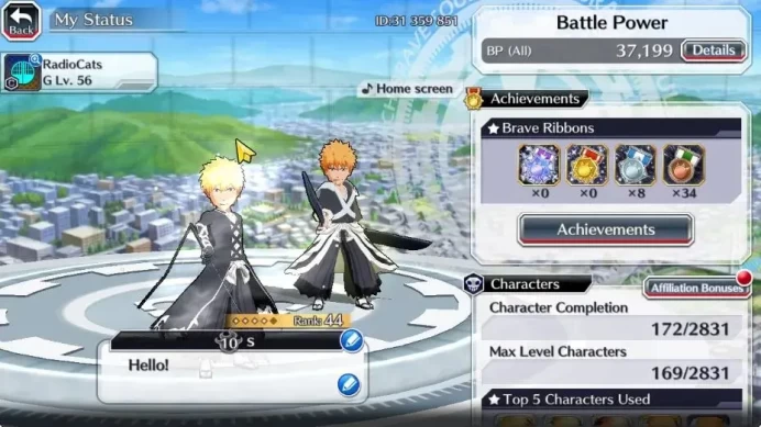 Global| 37K BP+8K Orb | Fresh Story | Ichigo TYBW25,TYBW24 | Rangiku SW | Tensa Zangetsu |KlabID| Check SS BBS1122B