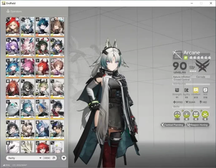 ASIA|Lv 60|16K Oro|14SSR 10Lmt + 31(*6Wp)|(Arcane,Rossi,CamilleP1,Gilberta,MiFu,TangtangP1,etc)+Sign|Female MC|Take Mail|END2529