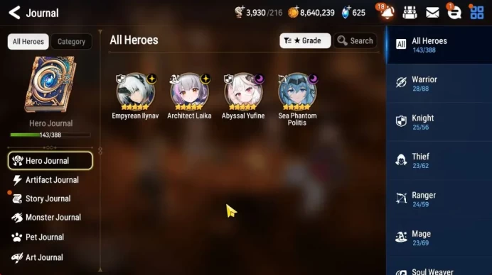 Global UnVerif|NewEra| 5 ML (Emp Ilynav,SP Politis,Desert Basar,etc)+AUBE,Estelle,Setsuka,Ivana,Etc|PoH+Bless ON|Stove|ES6955