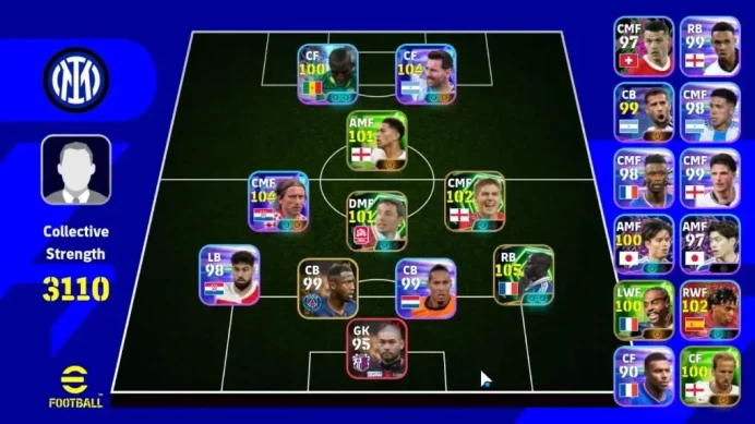 Android|Power 3110|Epic Lilian Thuram,Gerrard,Mark van Bommel,Shevchenko|7 Show Time Luka Modric,Lionel Messi,etc|PES2027|EF4011