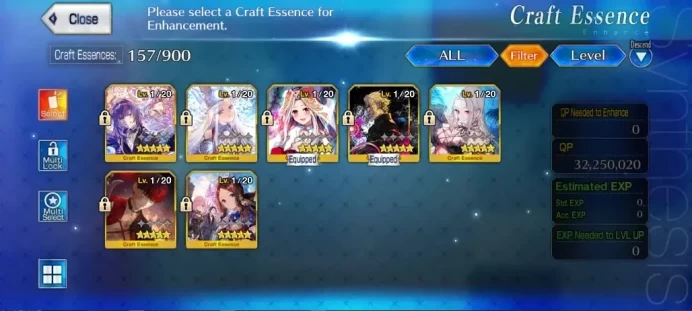 NA |Septem Lv 39|6 SSR|R + O|Koyanskaya Light, Oberon, Waver, Dioscuri, Cu Alter, Tamamo Lancer|CE Kaleid|BDay Unset|FGO1004