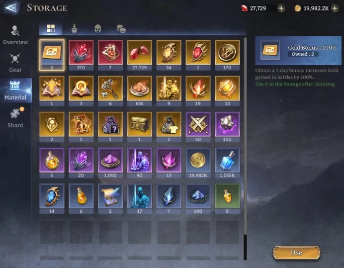 WOR1203 // / Imeret + Valkyra + Uredin + Phineas + Razaak / / 27,000 / / 57,000 / / 14 / / 34 / / 1 / / / / 2 Awakenings