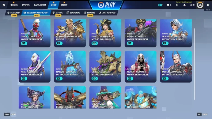 OW705 // Triple Bronze Predicted/ sms verified Free mythic skin from your choice