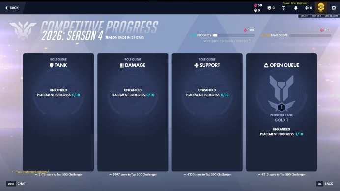 OW708 //Mumin Rider Soldier Gold Open queue (6vs6) Gold Predict +20 legendary skins