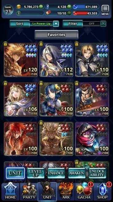 Global Rank 23| Collab (Rudeus,Rena,Ark,Vargas,etc) + TopTier (Arkh,ELonardo,SMSera,SSLenius,etc) 7UR + 5LR + HE ARK (LC1603)