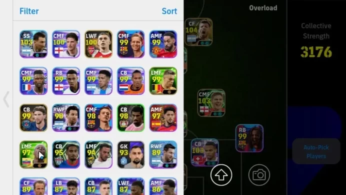 Android|Power 3176|10 Epic Francesco Totti,Samuel Eto'o,Pep Guardiola,Sergio Aguero,Etc|7 Show Time|PES2027|Take Mail|EF4028