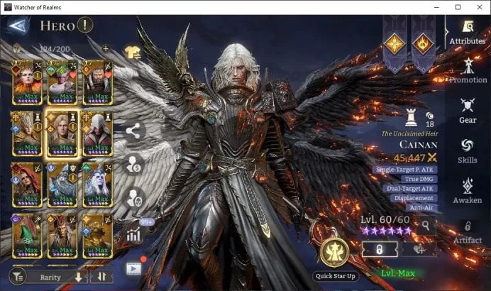 GlobaL 50x|Lv 35|568K PWR|3 Lord(Jezebelle,Rygar,Iovar)|20 Legend(Ezio,Cainan,Valara,Nyx,Etc)|1 Lord Selector|Take Mail|WOR1377