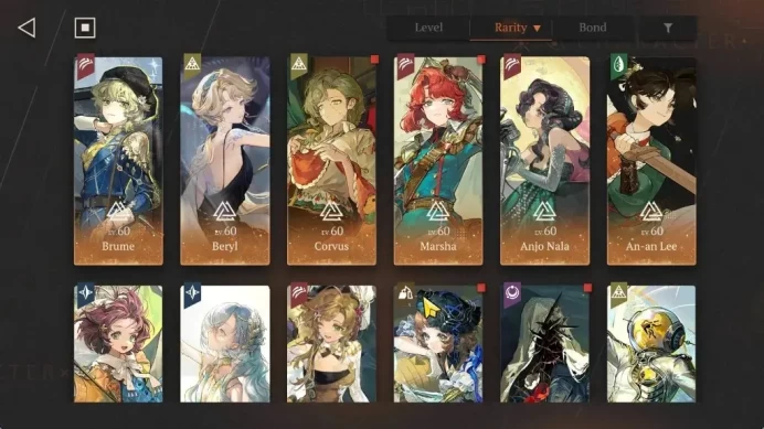 Global|Lv 77|Team Brume,Glow,Dynamo,Plant|30 Unitone|31 SSR 4 Limit|Paper Heron,Beryl,Anjo Nala,Rhiannon +Psy|Bluepoch|RVS1941