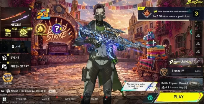 Asia|Eternal KAG6 Star Casher+ 5 Striker| Rank Bronze IV|NetEase|BLS6681