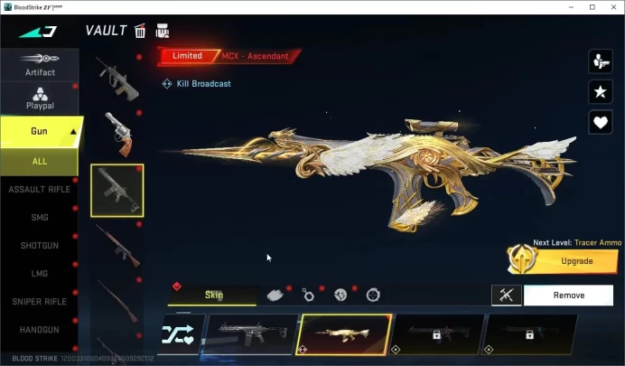 ASIA|1 ETERNAL: MP7-Tidesong|1 LIMITED GUN|2 COLLAB(Lucha Strike,AOT)|LogNetEase(BS1074Z)
